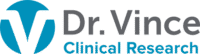 Dr Vince Clinical Research logo Dr Vince Clinical Research logo